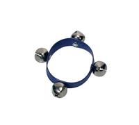Sleigh bells, wristband model, 4 bells of 25 mm., blue nylon