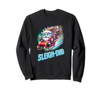 Sleigh-DHD Chaotic Santa ADHD Christmas Humour Sweatshirt