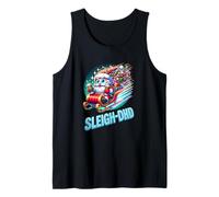 Sleigh-DHD Chaotic Santa ADHD Christmas Humour Tank Top