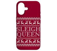 Sleigh Queen Holiday Party Funny Ugly Christmas Case for iPhone 17