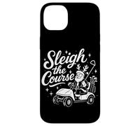 Sleigh The Course Funny Golf Holiday Santa Case for iPhone 14 Plus