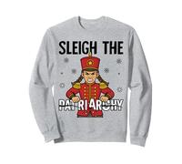 Sleigh The Patriarchy Christmas Women Nutcracker Feminism Sweatshirt