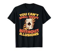 Sleight of Hand Illusion Performance - Card Tricks T-Shirt