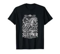 Sleipnir Eight Legs Through Worlds Viking T-Shirt