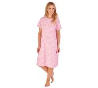 Slenderella Ditsy Floral Short Sleeve Nightie ND05111 Pink 10-12