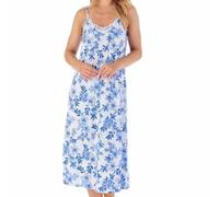 Slenderella Floral Sleeveless Nightie ND03110 Blue 24-26