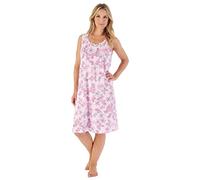 Slenderella Floral Sleeveless Nightie ND03111 Pink 10-12