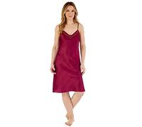 Slenderella Gaspé GL88720 Women's Raspberry Nightdress Small