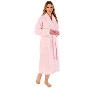 Slenderella HC02318-PK Women's Pale Pink Wrapped Dressing Gown XXLarge