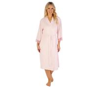 Slenderella Ladies Gaspe Supersoft Kimono Wrap GL07704 Pink Print Large