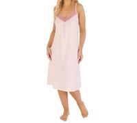 Slenderella Ladies Gaspe Supersoft Strappy Chemise GL07700 Pink Print Medium