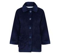 Slenderella Ladies Mini Waffle Bed Jacket BJ4300 Navy 3XL