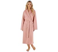 Slenderella Rib Pattern Shawl Collar Wrap HC07307 Pink Medium