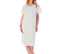 Slenderella Short Sleeve Cotton Nightie ND02200 Mint 24-26