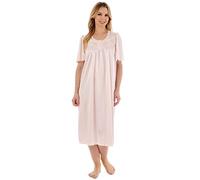 Slenderella Slippy Short Sleeve 45 inch Nightdress (16/18, Peach)