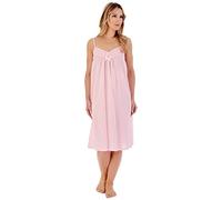 Slenderella Strappy Woven Nightie ND01230 Pink 10-12