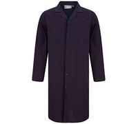 Slenderella Walker Reid WR88830 Men's Navy Cotton Nightshirt Large