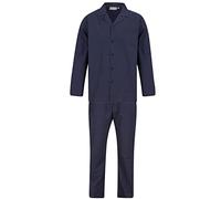 Slenderella Walker Reid WR88842 Men's Navy Cotton Pyjama Set 4XLarge