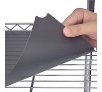Slendor Wire Shelf Liner 5 Packing Plastic Heavy Duty Nonslip Mats for Tier Shelving Unit Non-Adhesive Utility Rack Protector,Value Pack,Wire Liner Mat for Drawers,Kitchen Cabinet,Tier Shelving Unit