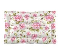 Sletend Pet Bed Rose Flower Floral Dog Bed Mat Absorbing Non Slip Pad Pet Sleeping Mat for Small, Medium, and Large Dogs Puppy Cat 36 in x 24 in