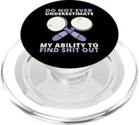 Sleuth Detective Spy And Private Investigator Agent PopSockets PopGrip for MagSafe