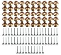 SleYuYir Compatible with Peterbilt 379 Huck and Collars-1/4/Large Flange Collars Replace MGPT-R8-10G,MGCW-R8-Pack of 50