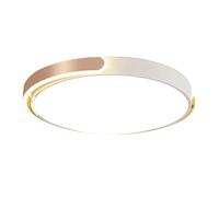 SLFFLS American Style Acrylic Lamp Shade Flush Mount Ceiling Lights Nordic 3-Color Dimmable 36W Ceiling Lights Adjustable Home Ceiling Lamp Thin Flat Chandelier for Living Room Study Bedroo