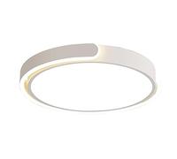 SLFFLS American Style Acrylic Lamp Shade Flush Mount Ceiling Lights Nordic 3-Color Dimmable 36W Ceiling Lights Adjustable Home Ceiling Lamp Thin Flat Chandelier for Living Room Study Bedroo