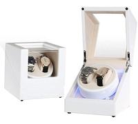 SLFFLS Box for Automatic Watches Or Compatible with Couple Size Double,Battery Powered Super Quiet Motor by Smith (Color : B) beautiful scenery Watch Winder