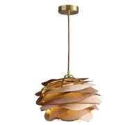 SLFFLS Chips Chandelier Rustic Industrial Pendant Fixtures For Kitchen Island And Wood 1-Light Farmhouse Cage Chandeliers Foyer Hallway Bar Dining Room Restaurant, D X H 11"