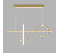 SLFFLS Dimmable Chandelier Linear Light Long Strip Ceiling Hanging Lamp Black Metal Industrial Fixtures for Dining Table Farmhouse Kitchen Island Living Room/K