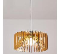SLFFLS European Hand Make Wood Chandelier Dining Room,Wooden Light Fixtures Ceiling Hanging, Adjustable Pendant Lights for Kitchen Island Decorations