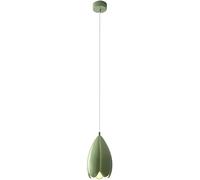 SLFFLS Flower Petal Pendant Light Small Cute Resin Milk White Ceiling Hanging Lamp,Luxury