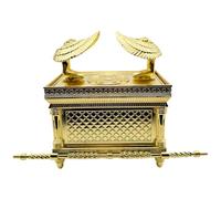 SLFFLS Israeli Cabinet Ornament Ark Of The Covenant Replicas Model Statue For Home Decors Enthusiasts And Israel Culture Lover Ark Of The Covenant
