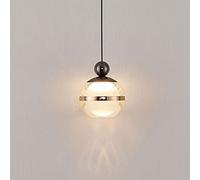 SLFFLS Italian Chandelier Luxury Minimalist Pendant Acrylic Hanging Lamp Bedroom Bedside LED10W Lights for Living Room Restaurant Bar Island (Color : Warm Light)