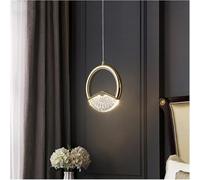 SLFFLS LED Pendant Lights Post Bedroom Lighting Gold Hanging Lamp Compatible with Living Room Bar Restaurant Moon Decor Light,Chandeliers