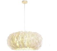 SLFFLS Novelty Feathers Decorative Chandelier Creative Girl Children's Wroom Living Room/L
