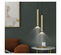 SLFFLS s, All Copper Bedroom at The Head of A Bed with Bar Hanging Line Spot Light Background Wall Long Light,A-walllamp100cm-Neutrallight