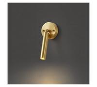 SLFFLS s, All Copper Bedroom at The Head of A Bed with Bar Hanging Line Spot Light Background Wall Long Light,A-walllamp100cm-Neutrallight