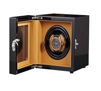 SLFFLS Single Quiet Motor Wooden Automatic Rotate Shaker Box Watch Winder