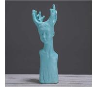 SLFFLS Tree Elf Sculpture, Simulated Resin Statue Handicraft Ornaments, Abstract Characters for Home Decoration