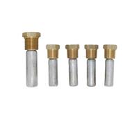 SLGtuCV 119574-4415 Pencil Anode Kit for 4LHA-HTE 6LP 6LY 6LPA-STP 6LPA-STZP Replacement 119574-18790 Oil Cooler Zinc Marine Accessories replacement