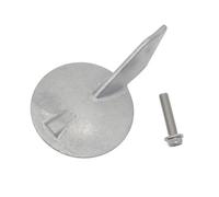 SLGtuCV Balance Plate Tail Fin Zinc Anode with Screws for 115HP 150HP 175HP 200HP Outboard Engine 6J9-45371-00 6K1-45371-02 Accessories replacement