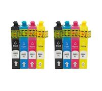 SLGZOZVWY Ink Cartridge T0881 T0882 T0883 T0884 Compatible With CX4400 CX4450 CX7400 CX7450 NX200 NX400 NX100 NX115 NX105(2SET BK C M Y)