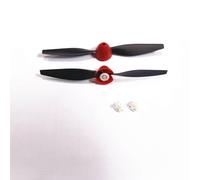 SLGZOZVWY RC Plane Propeller And Saver Base 2pcs Compatible With P-51D Warbird Models P7610505 761-5 Mustang Style Aircraft Parts(Set for 2 with Base)