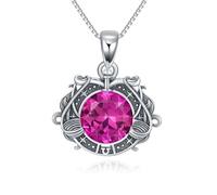 SLIACETE Libra Necklace Zodiac Sign Necklace Celestial Constellation Sterling Silver Horoscope Astrology Zodiac Pendant Gift for Women