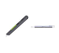 Slice 10512 Auto Retractable Pen Cutter | Portable, Retractable Safety Blade with Finger-Friendly Ceramic Blades to Reduce Injuries & Tombow 4003198501119 2.3 mm Round Tip MONO Zero Refillable Eraser