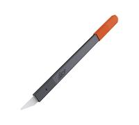 Slice 10568 Ceramic Scalpel, Thin Flat Handle, Finger Friendly Blade Never Rusts, Lasts 11x Longer Than Steel, Replaceable Blade, Safety Cap,Dark Grey/Orange
