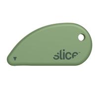 Slice Micro Safety Cutter | Safe Ceramic Box Cutter Lasting 11x Longer Than Metal | Keychain Box Opener | 1 Pack | Sage