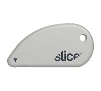 Slice Micro Safety Cutter | Safe Ceramic Box Cutter Lasting 11x Longer Than Metal | Keychain Box Opener | 1 Pack | Earth White